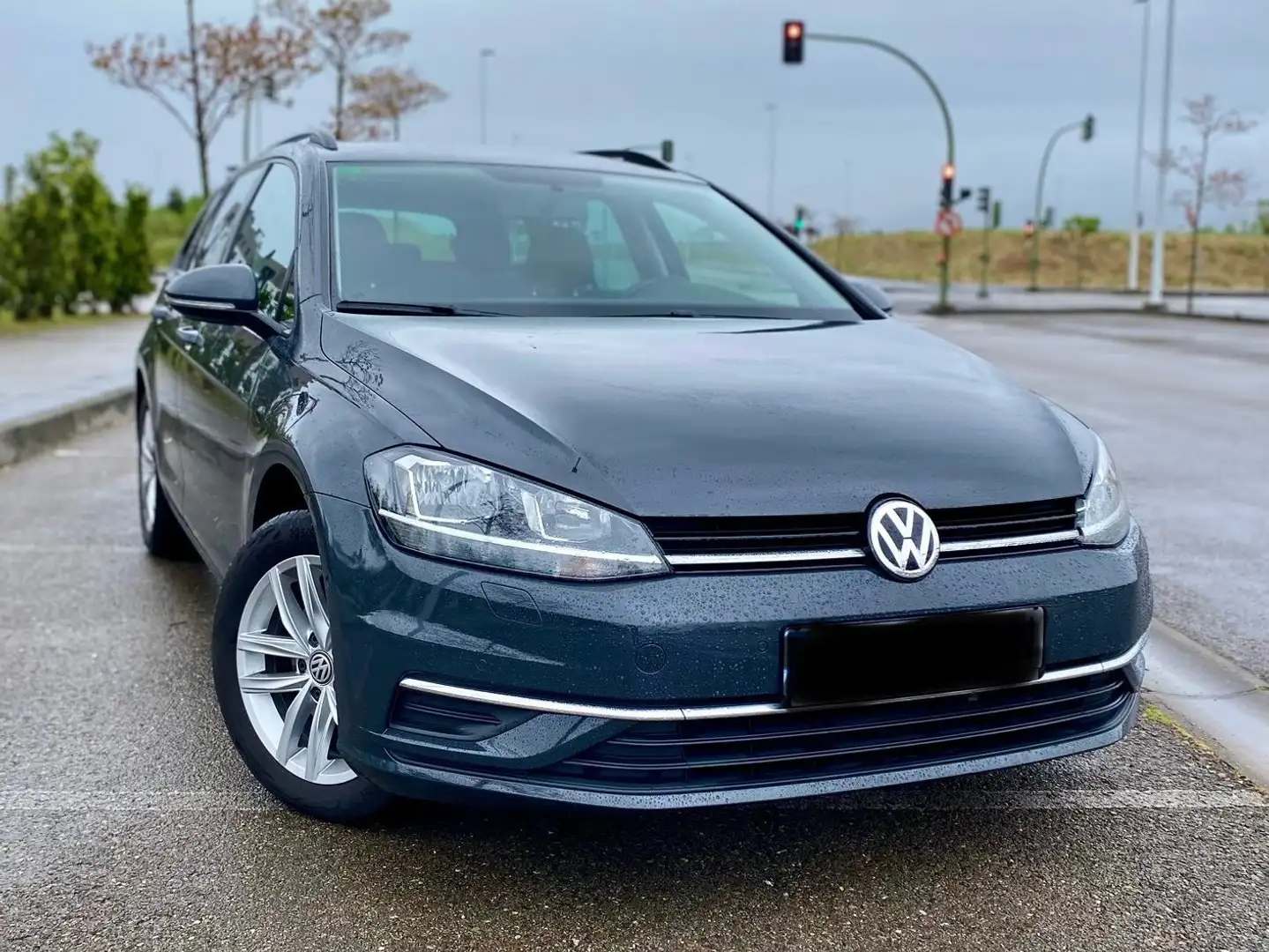 Volkswagen Golf Variant 1.6TDI Advance Gris - 1