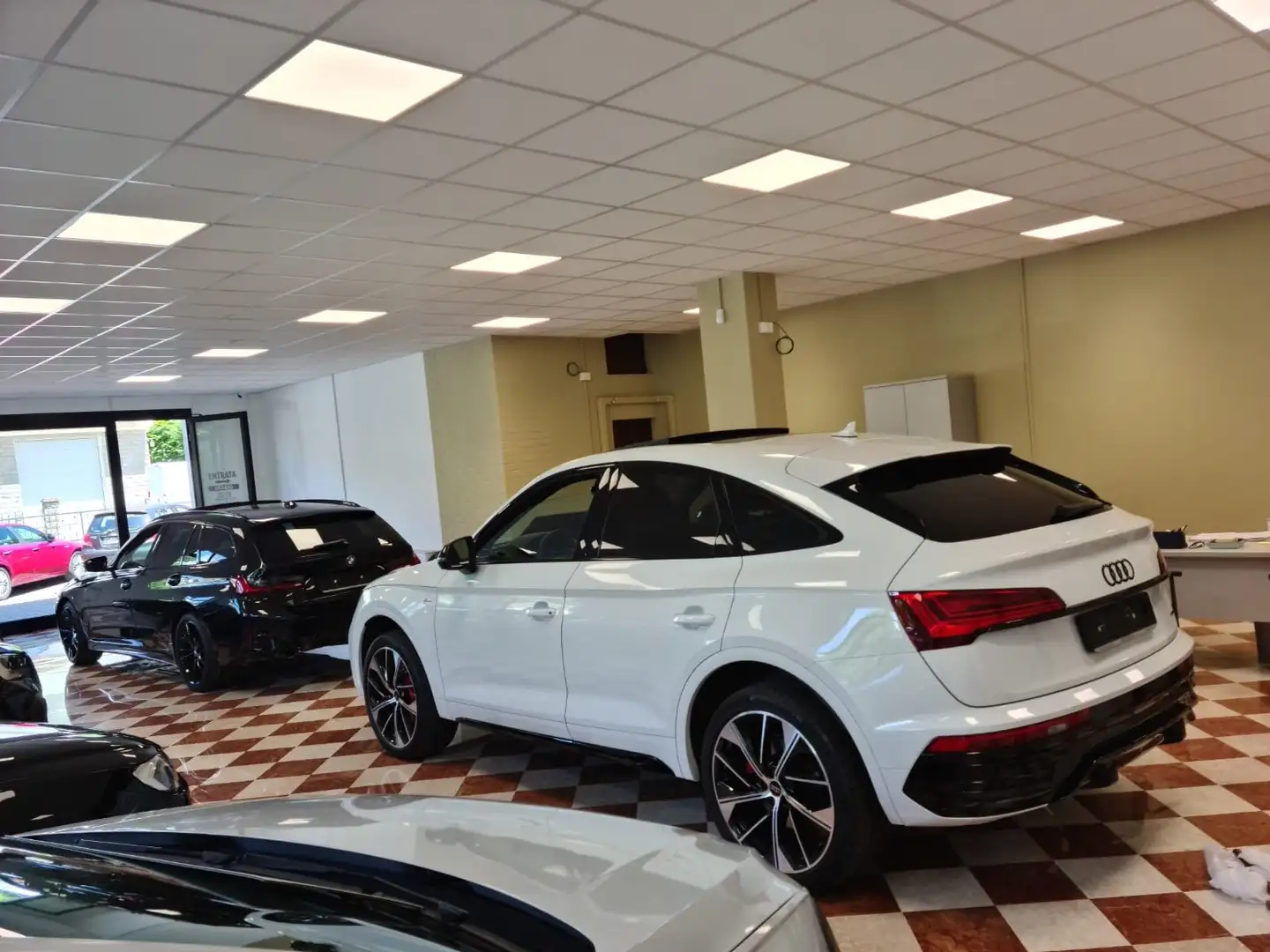 Audi Q5 SPORTBACK S TRONIC S LINE QUATTRO PANO GANCIO Blanc - 2