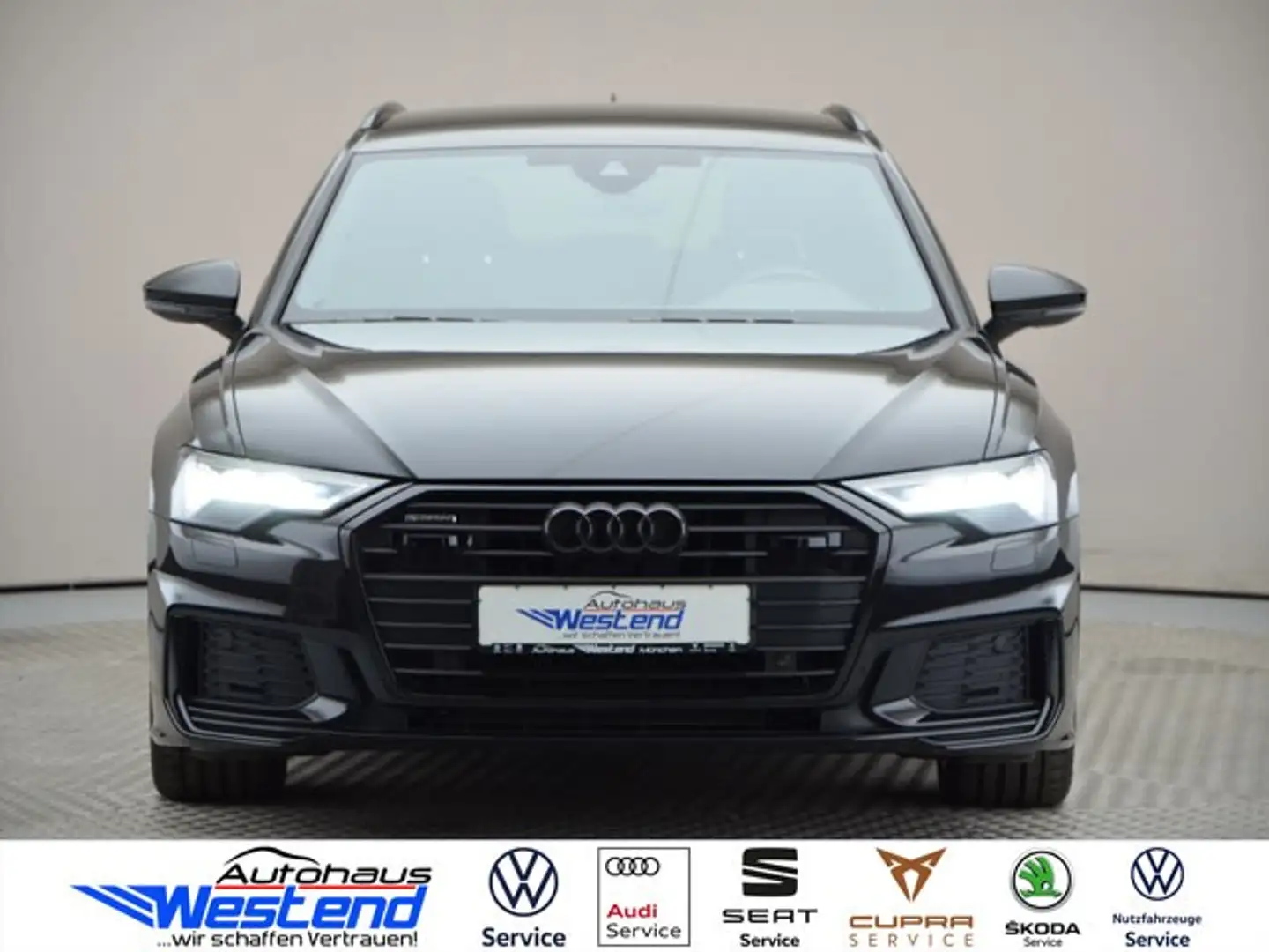 Audi A6 Avant sport 50 TDI 210kW qu. S line AHK HD Matrix Schwarz - 1