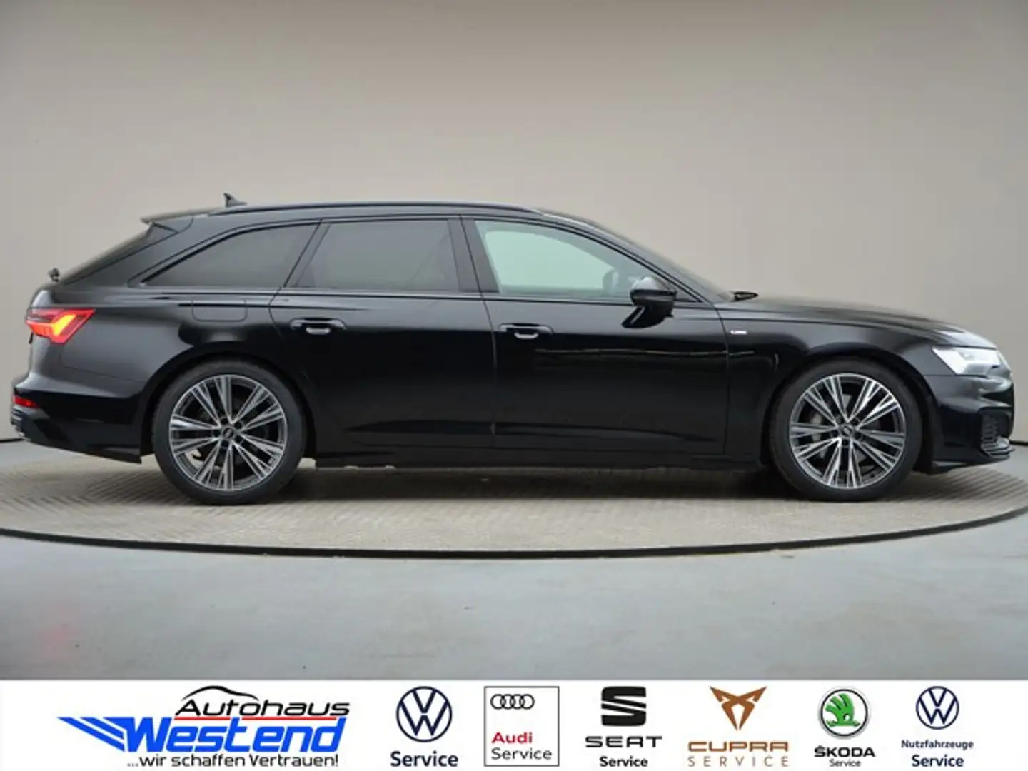 Audi A6 Avant sport 50 TDI 210kW qu. S line AHK HD Matrix Schwarz - 2