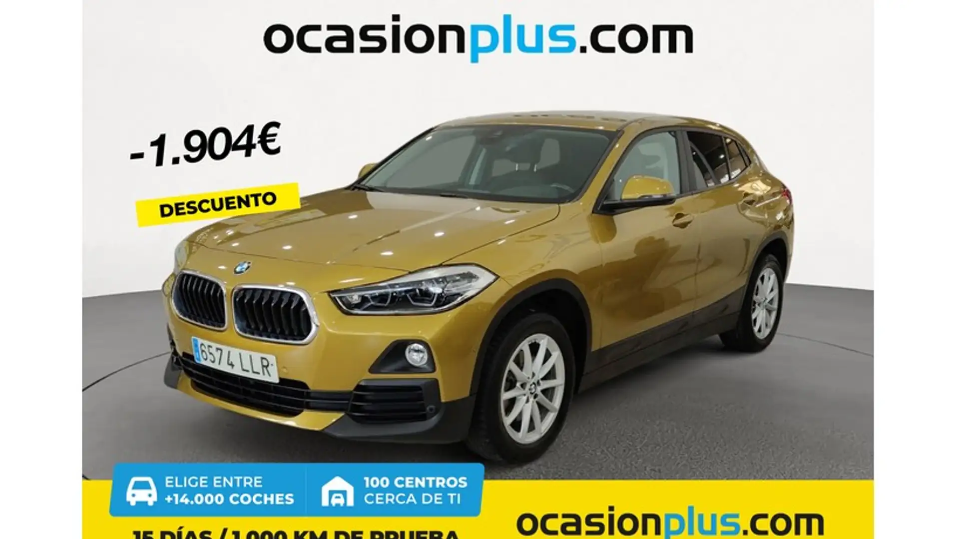 BMW X2 sDrive 18d Amarillo - 1