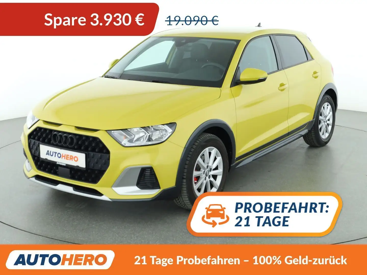 Audi A1 25 TFSI *TEMPO*VC*PDC*SHZ* Jaune - 1