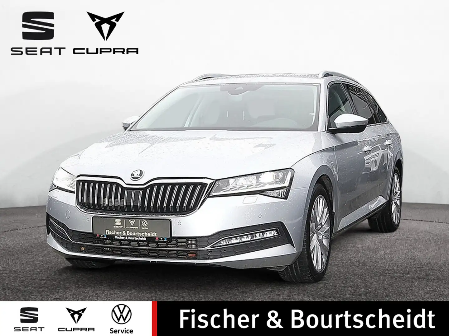 Skoda Superb Combi 2.0 TDI Style DSG NAVI AHK KAM S Silber - 1
