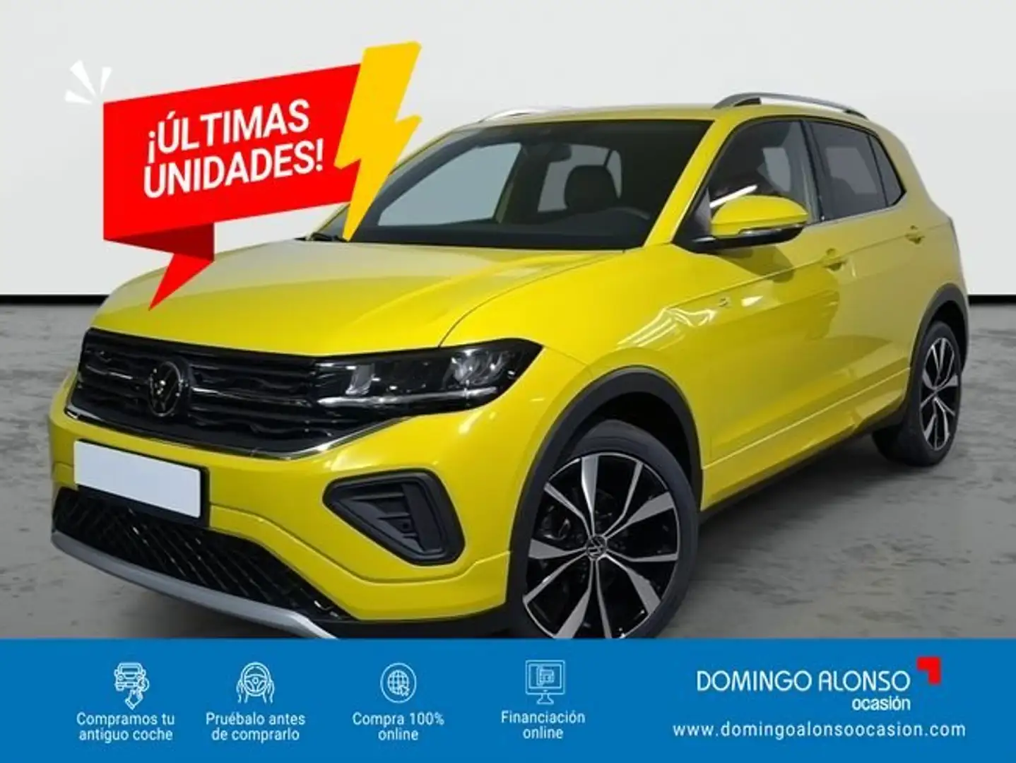 Volkswagen T-Cross 1.0 TSI R-Line 85kW Jaune - 1