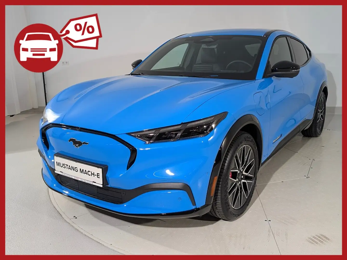 Ford Mustang Mach-E Elektro 91kWh RWD- Extended Range Premium | FOR... Blau - 1