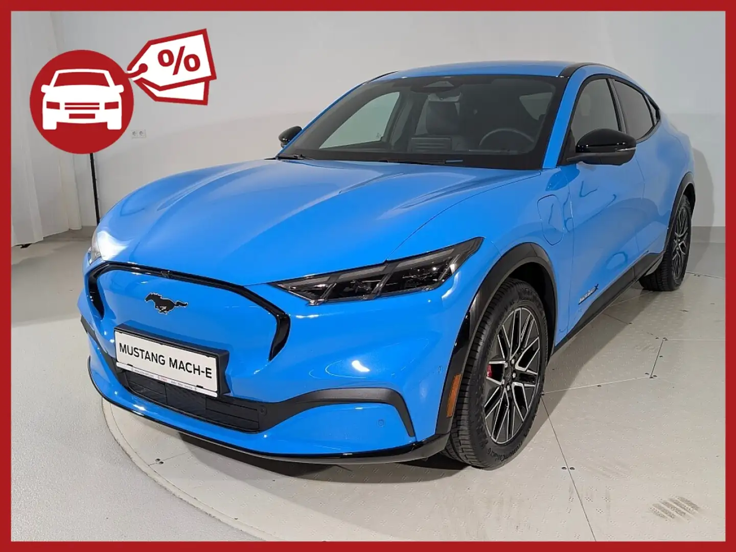 Ford Mustang Mach-E Elektro 91kWh RWD- Extended Range Premium | FOR... Blau - 1