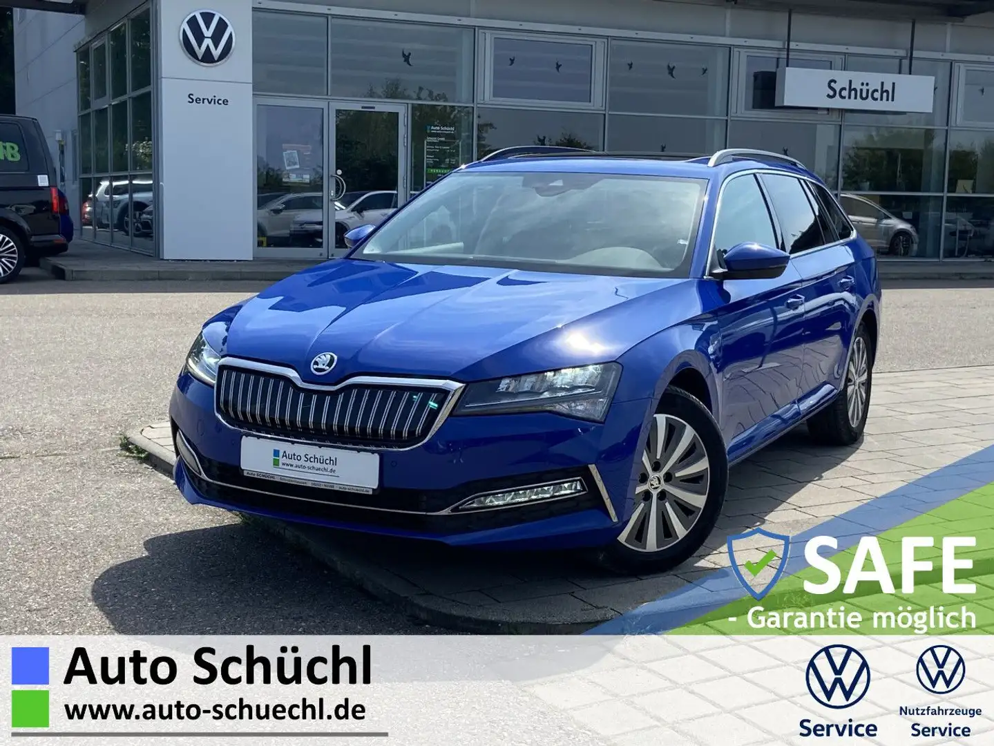 Skoda Superb Combi iV 1.4 TSI DSG 17"+CANTON+NAVI+STAN Blau - 1
