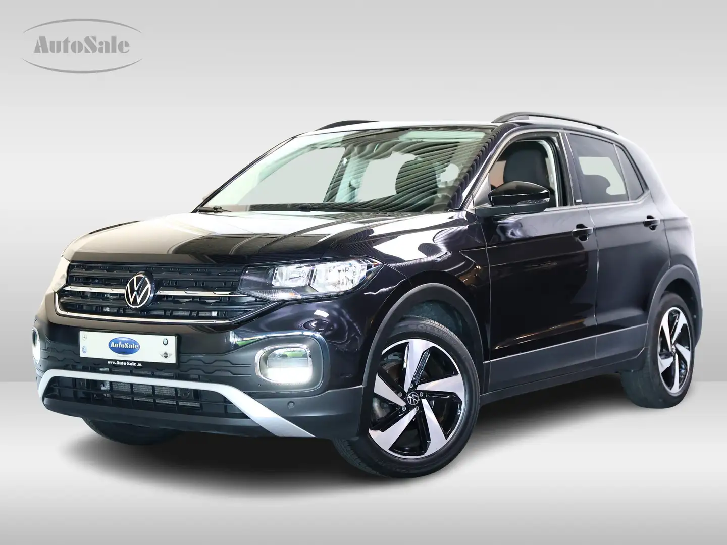 Volkswagen T-Cross 1.0 TSI DSG United CARPLAY STOELVW PDC CRUISE '21 Zwart - 1