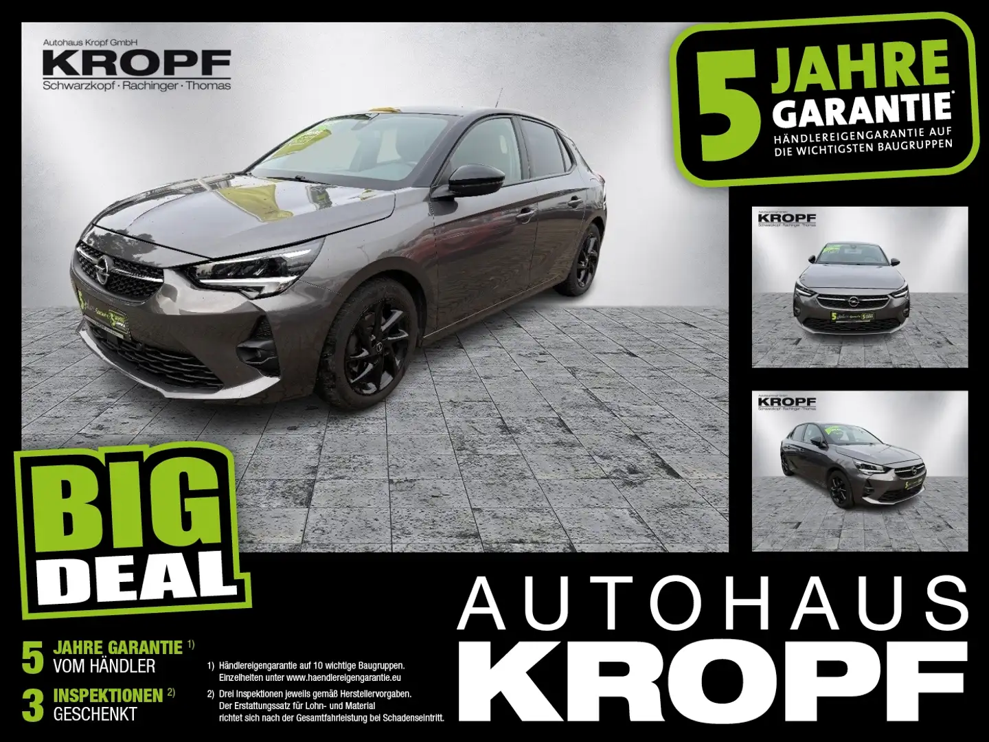 Opel Corsa F 1.2 Turbo GSLine SHZ+Fernlichtass.ab2,99% Grigio - 1