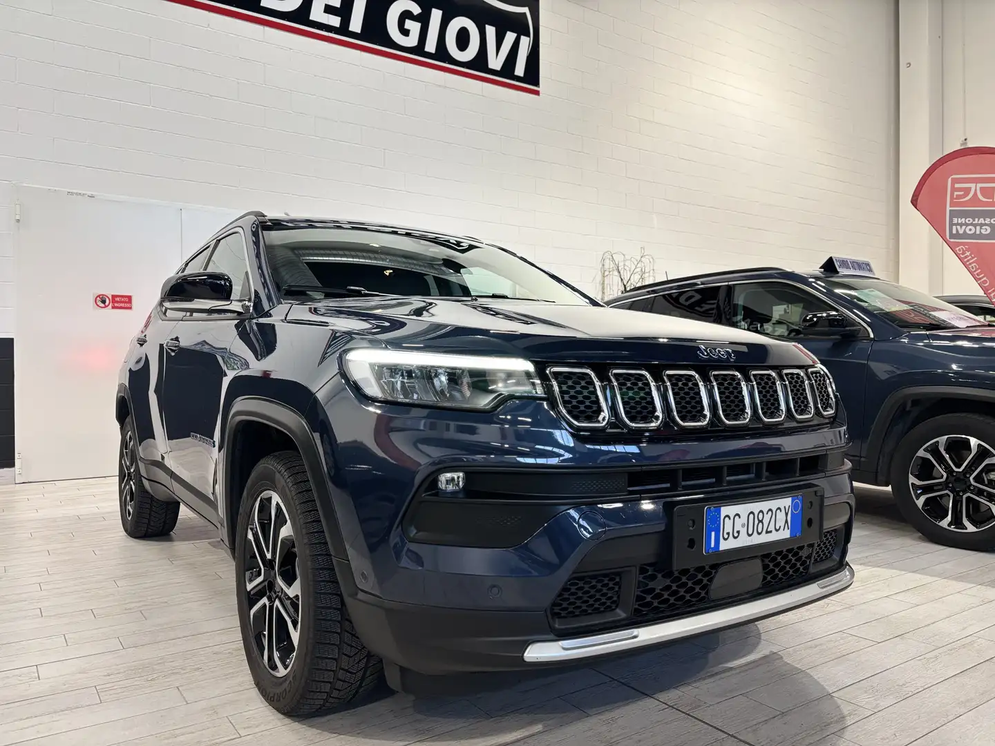 Jeep Compass LIMITED 1.3 190CV 4X4 PHEV HYBRID UNICO PROP. Blu/Azzurro - 2