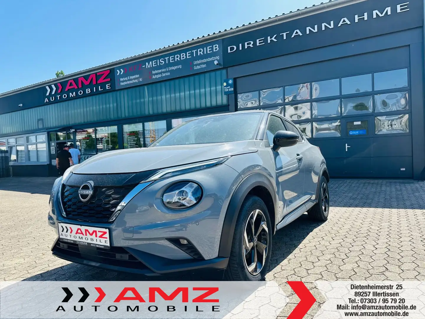 Nissan Juke 1.6 Hybrid 4AMT N-Connecta AT Navi Kamera S Grau - 1