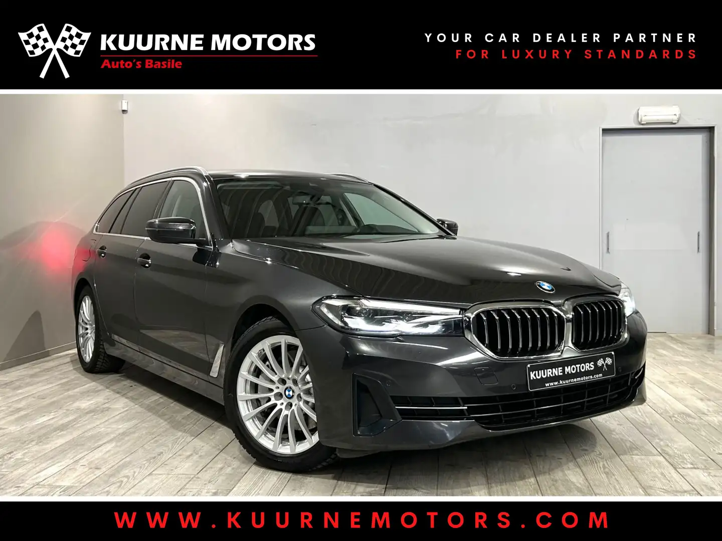 BMW 530 e Touring Alu18"/Leder/Cam/GpsPro/Bt *1j garantie* Gris - 1