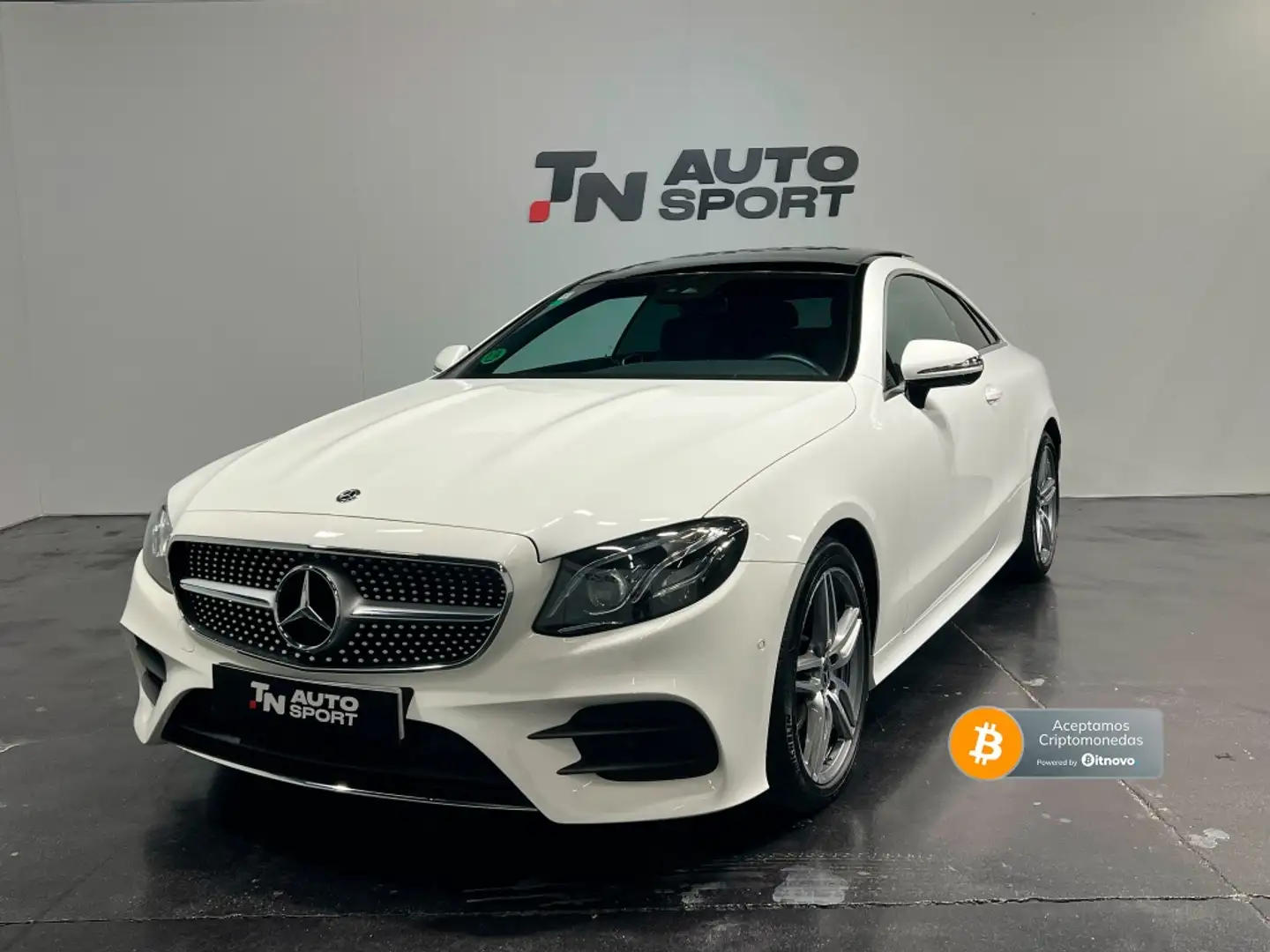 Mercedes-Benz E 220 Coupé 220d 9G-Tronic Wit - 1