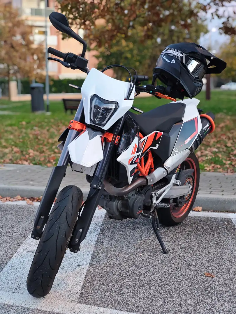 KTM 690 SMC R Blanco - 1