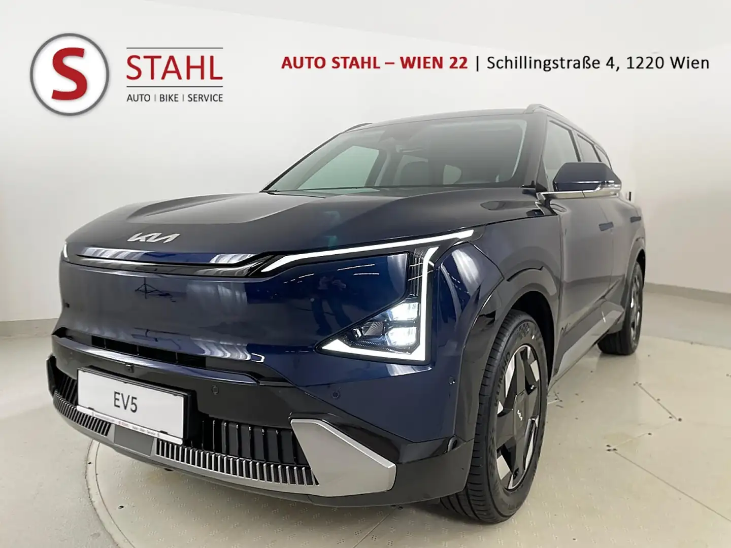 Kia EV5 /Earth Plus/81,4kW/AT/FWD/216/MY26 |Stahl Wien 22 Blau - 1