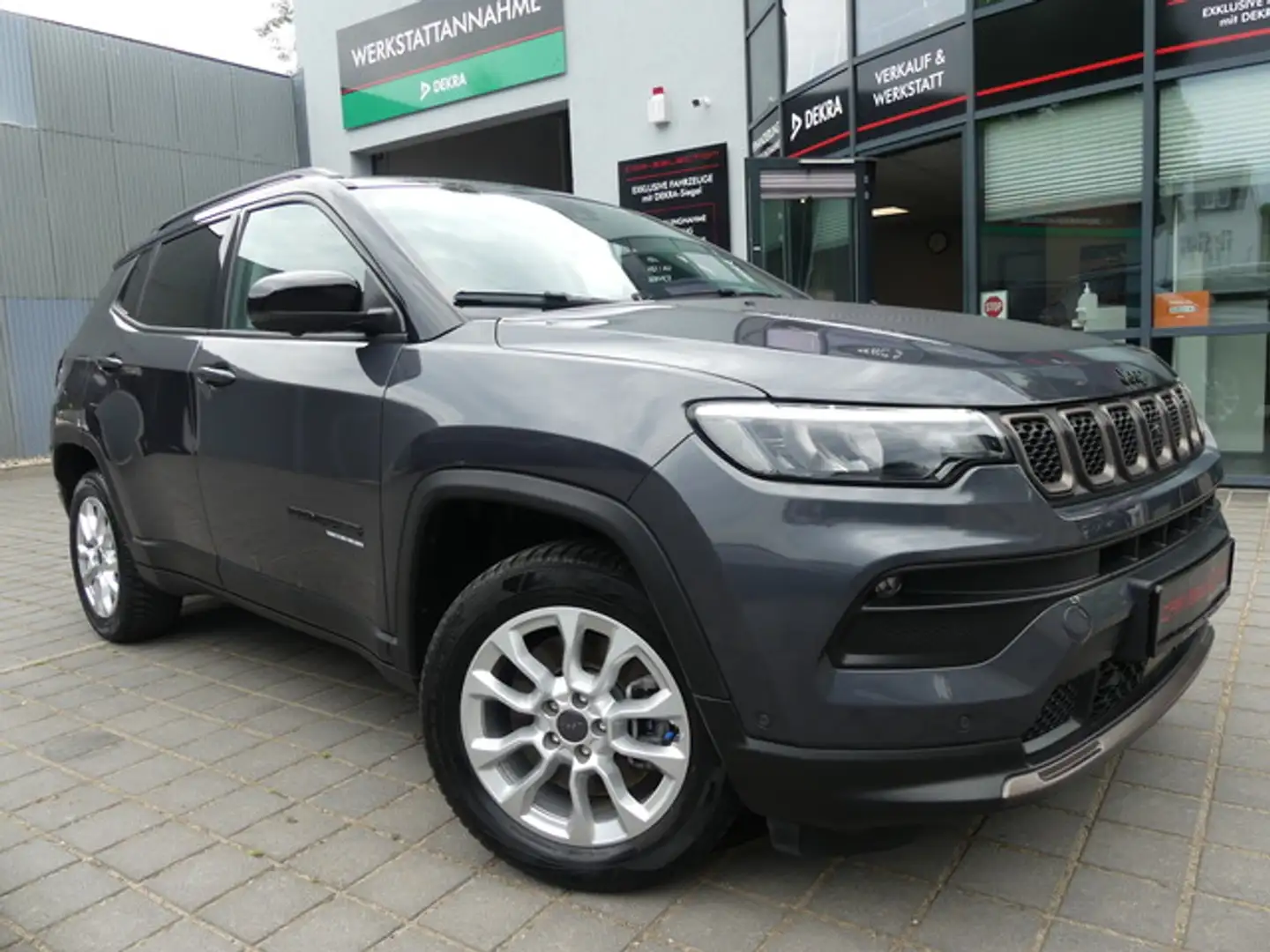 Jeep Compass 1.3 Plug-In Hybrid 4WD ACC/LED/360°/ALPINE Grau - 1