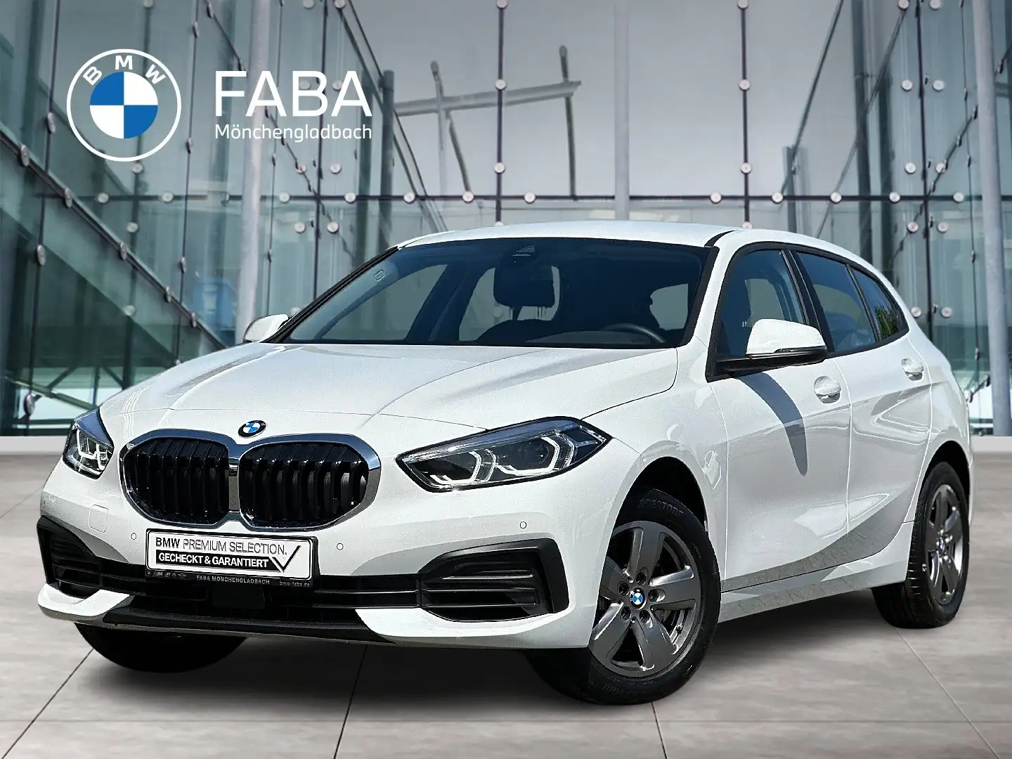 BMW 116 i Advantage DAB LED WLAN Tempomat Shz Weiß - 1