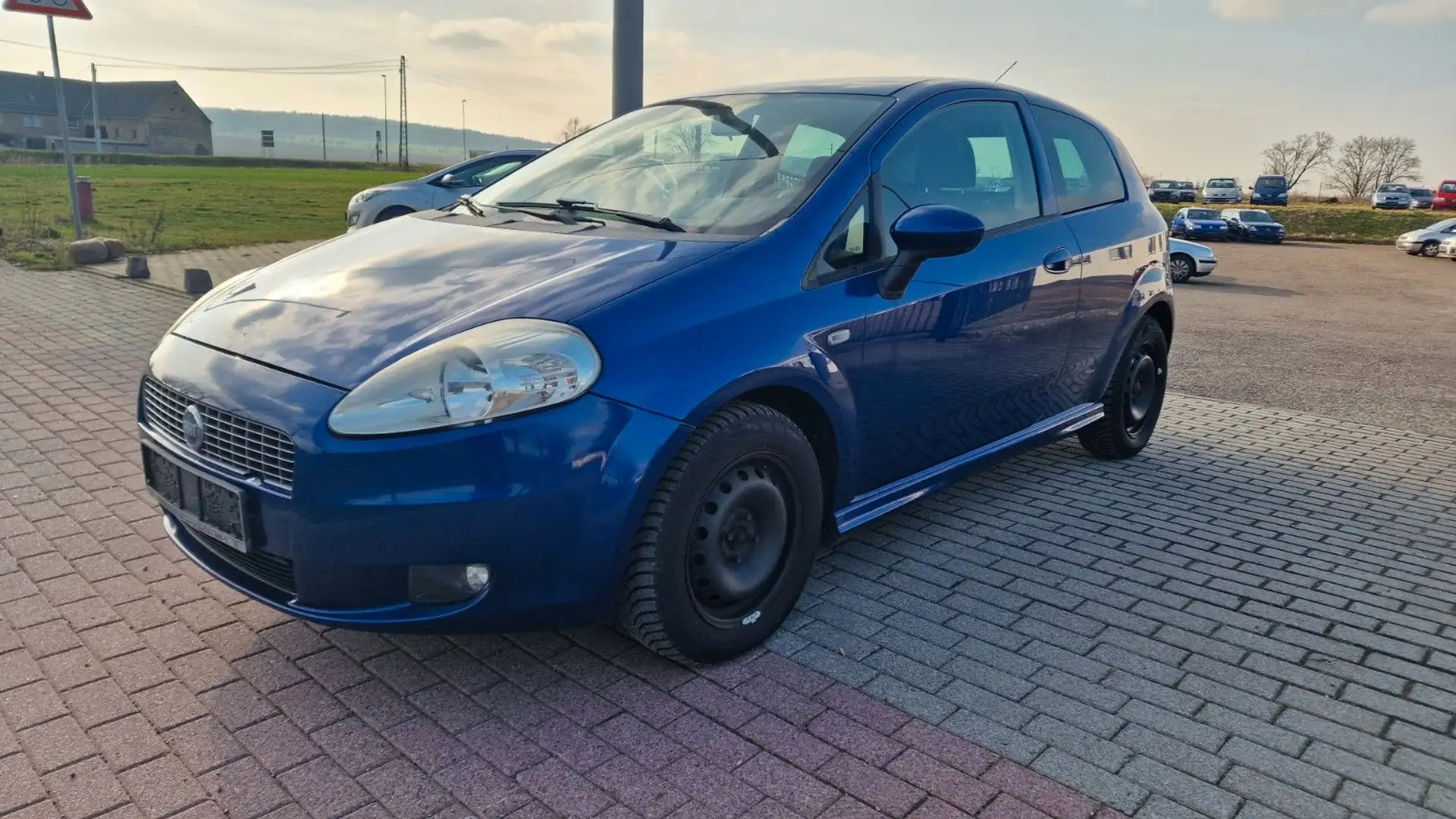 Fiat Grande Punto 1.3 Multijet Sport TÜV 02/2025 Blue - 1