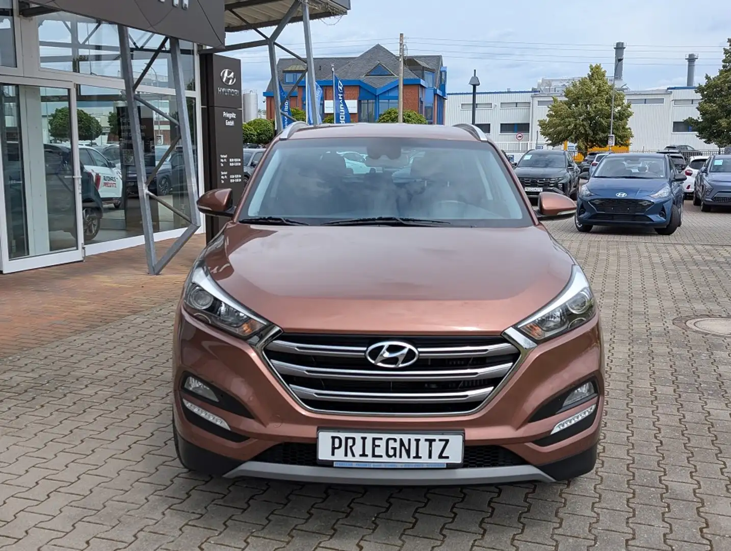 Hyundai TUCSON Advantage+Navi,Klimaaut.Sitzhzg Braun - 2