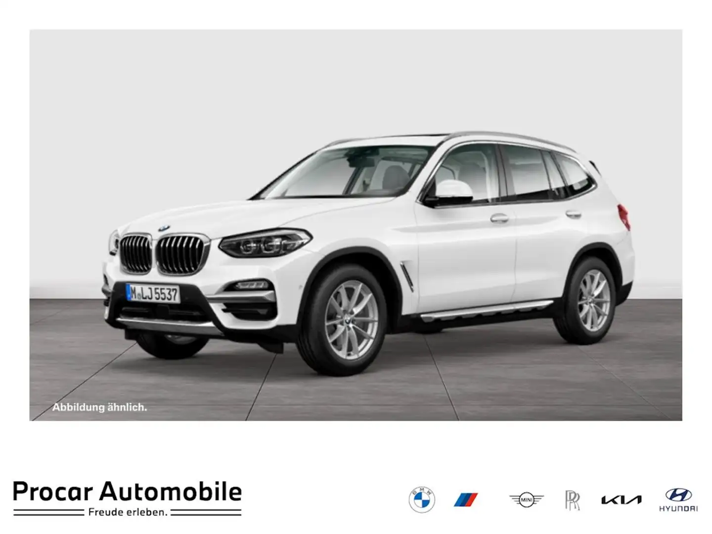 BMW X3 xDrive30d HUD PANO ACC AHK RFK NAVI LED DAB HIFI D Weiß - 1