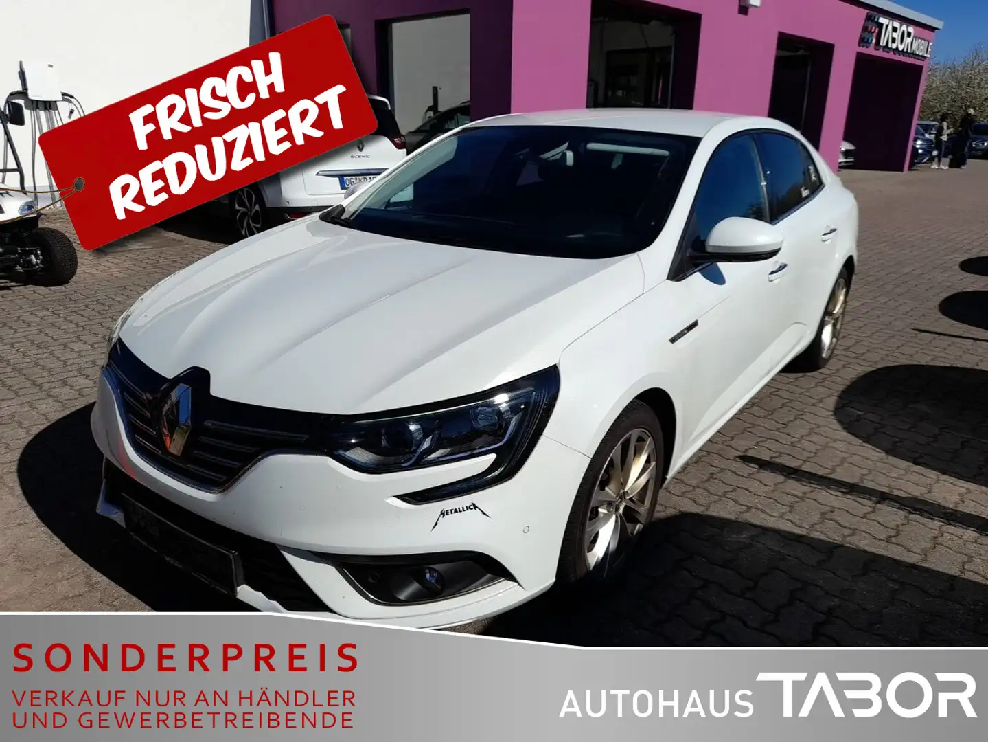 Renault Megane IV Stufenheck 1.5 dCi 115 Navi PDC LM Weiß - 1