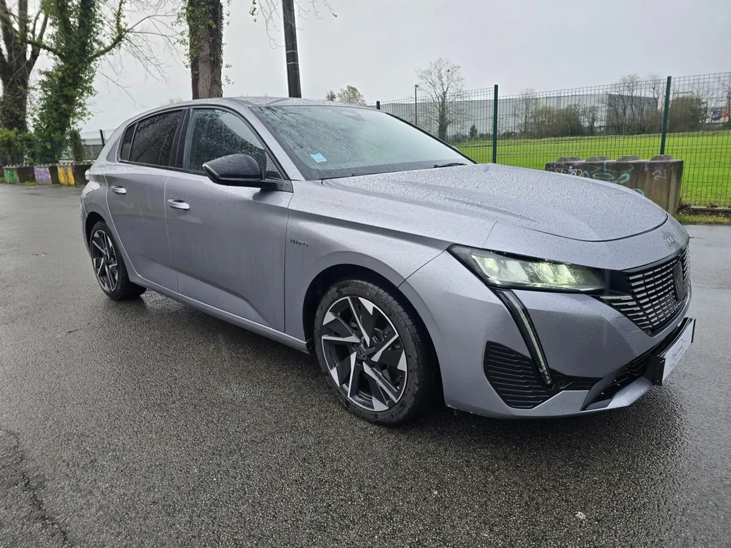 Peugeot 308 hybride 180 Allure business Faible kilométrage Gris - 2