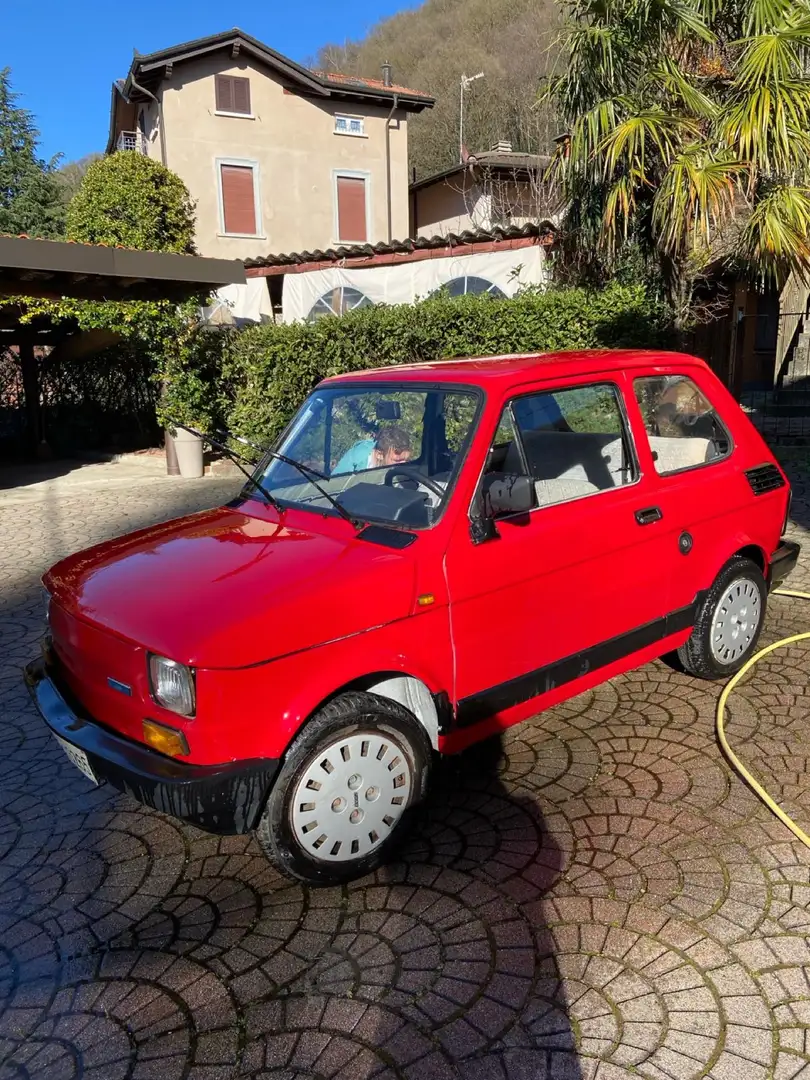 Fiat 126 704 Bis Piros - 1