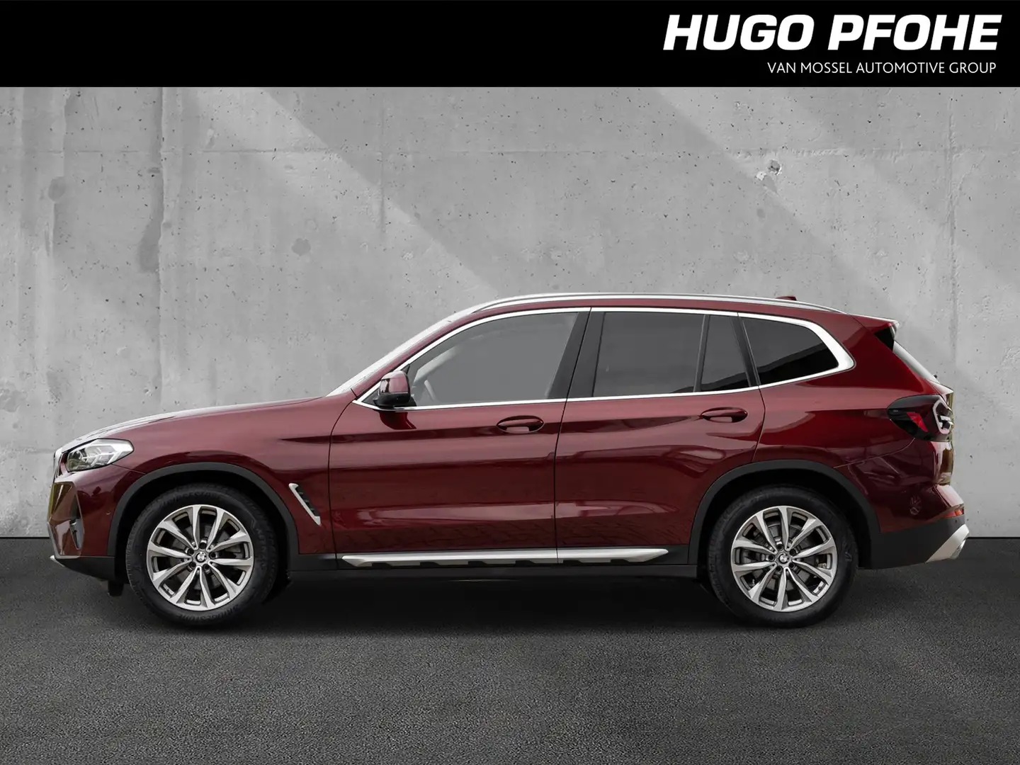 BMW X3 xDrive20d Aut. Rood - 2