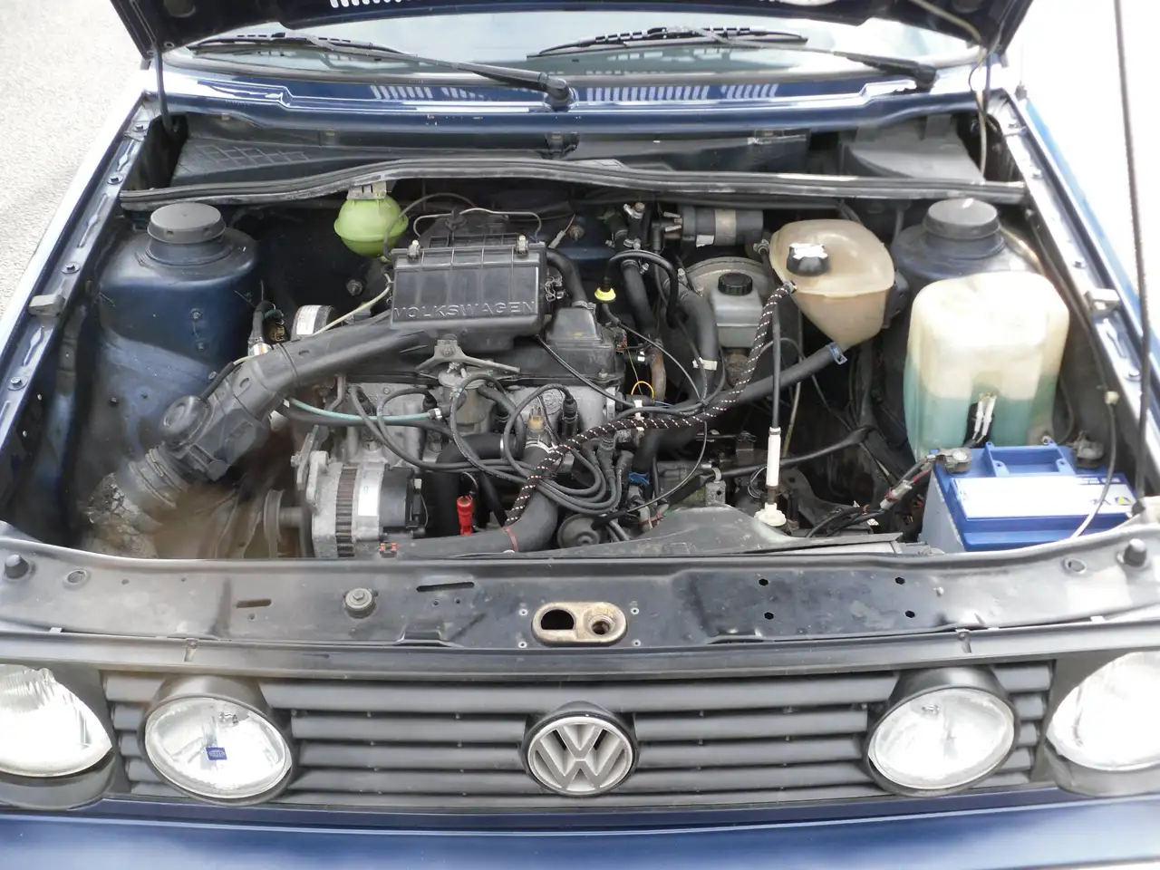 Volkswagen Golf II Bistro 5 tr. Phase 1 Modell aus 1 Hd. guter Zustand, foto 10