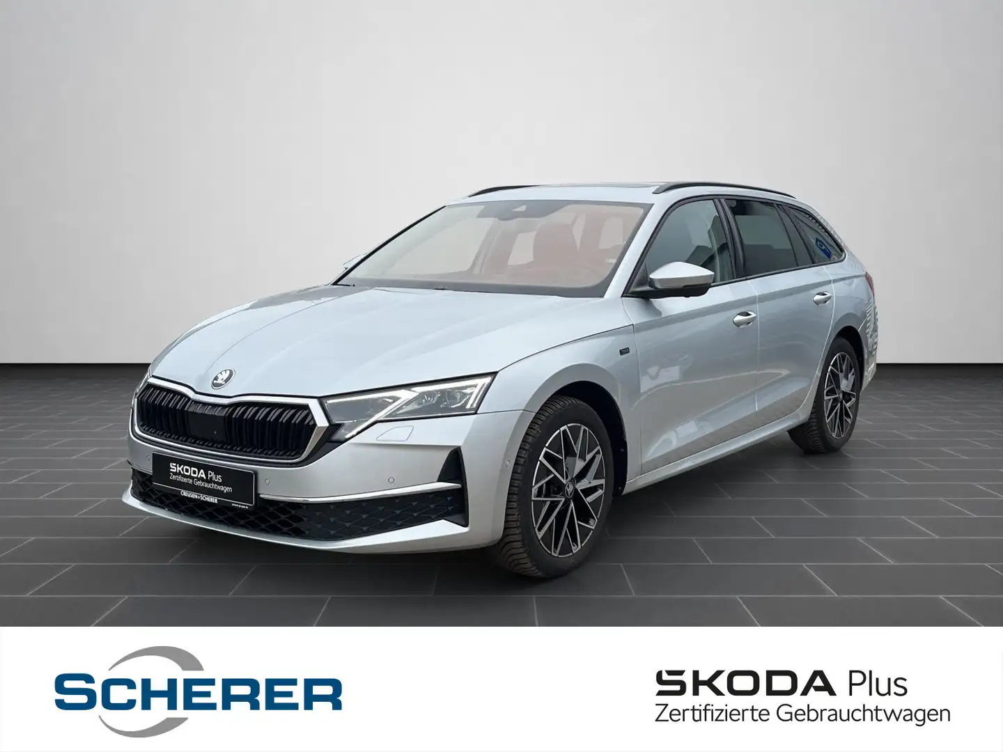 Skoda Octavia Combi Tour 2.0 TDI DSG Tour SHZ MATRIX-L Silber - 1