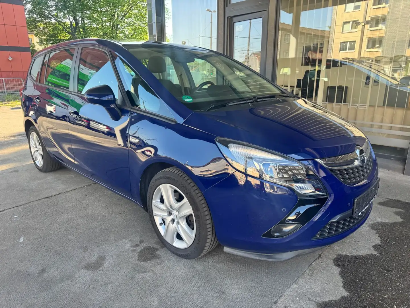 Opel Zafira C Tourer Edition 1.Hand Blue - 2