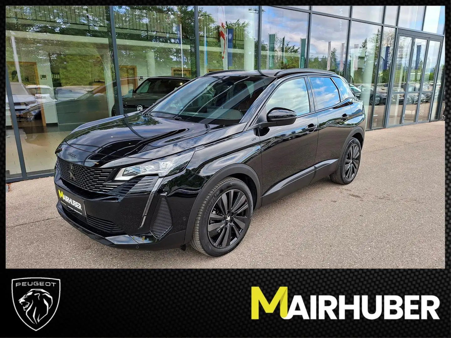 Peugeot 3008 BlueHDi 130 S&S EAT8 GT Pack Schwarz - 1