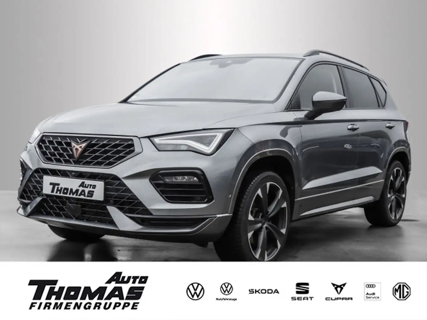 CUPRA Ateca 2.0 TSI 4Drive DSG AHK+LED+RFK+SHZ+BEATS Grau - 1