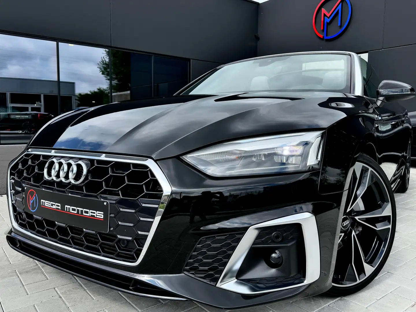 Audi A5 CABRiO 40TFSi 204CV S-LiNE" S-TRONiC !! 67.000KM Negro - 1