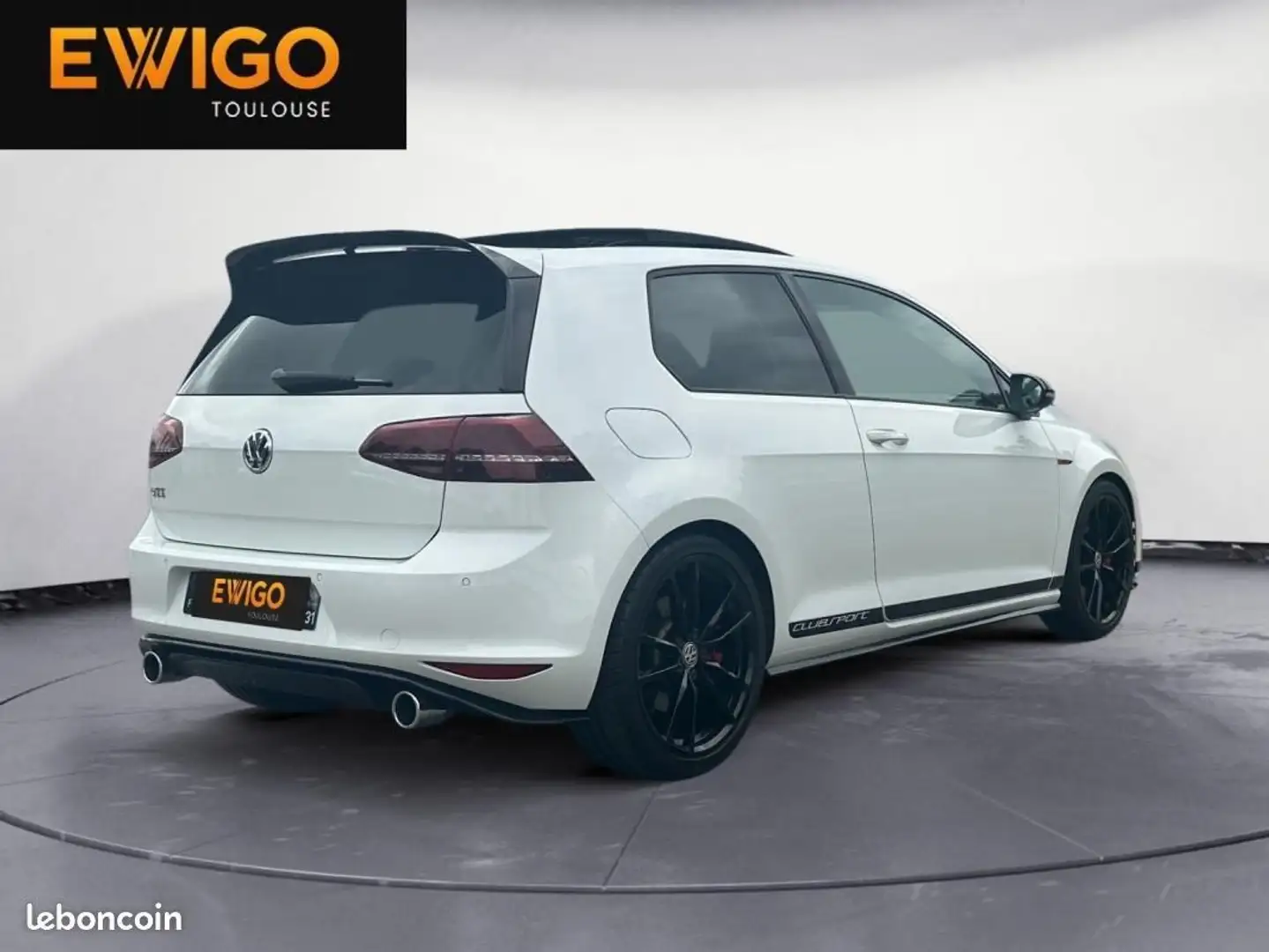 Volkswagen Golf VII GTI CLUBSPORT 265 CV Blanc - 2