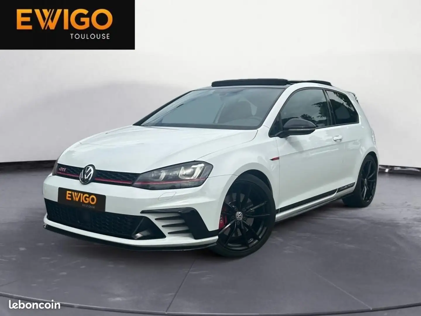Volkswagen Golf VII GTI CLUBSPORT 265 CV Blanc - 1