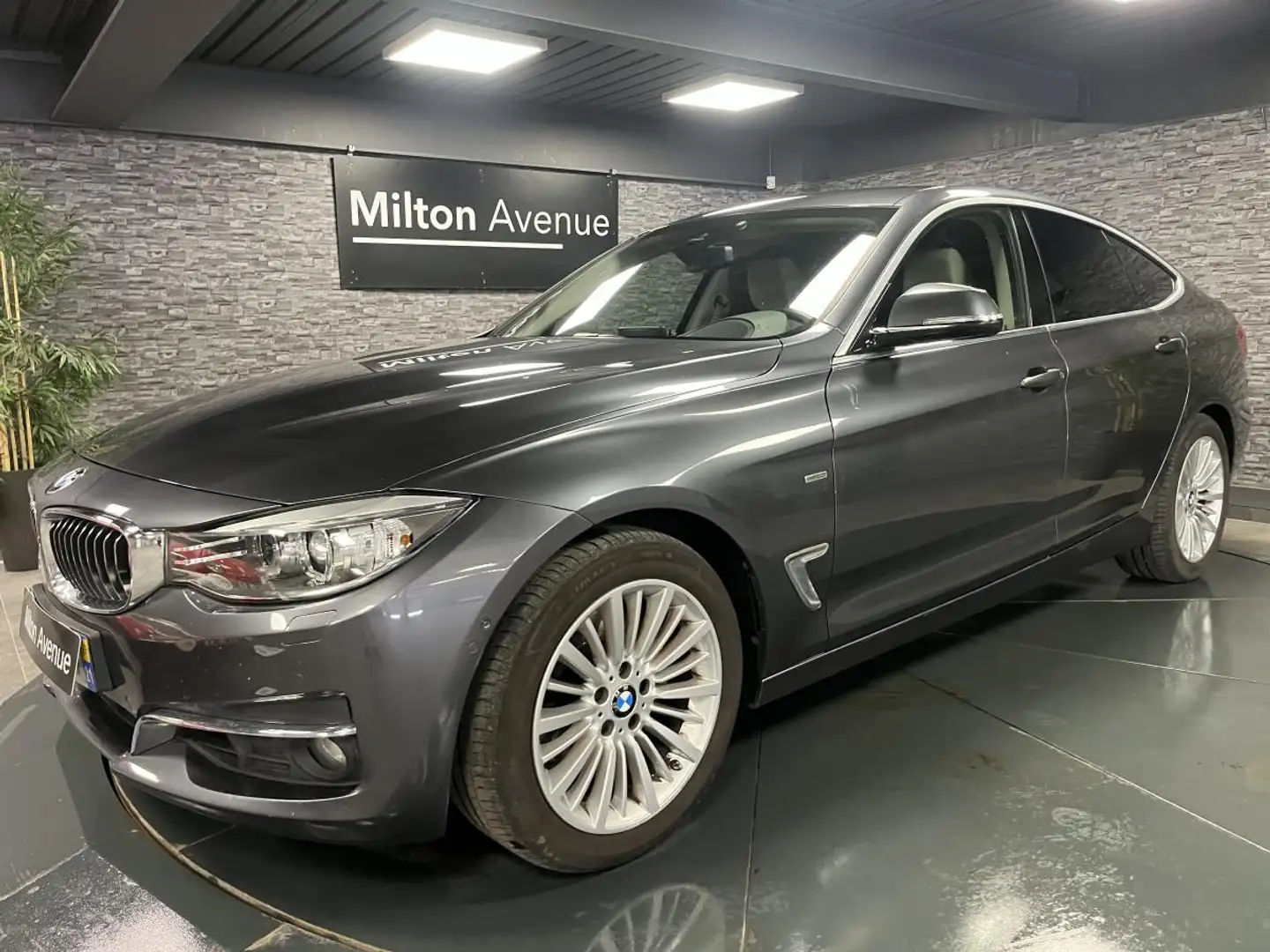 BMW 330 330d xDrive Luxury - BVA  GRAN TURISMO F34 GT LUXU Gris - 1
