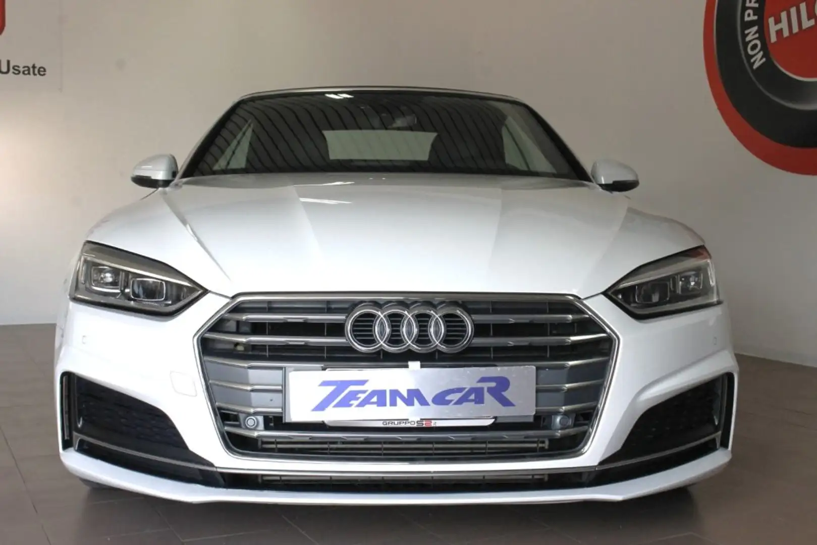 Audi A5 Cabrio 2.0 TFSI S tronic Sport s line Sline Bianco - 2