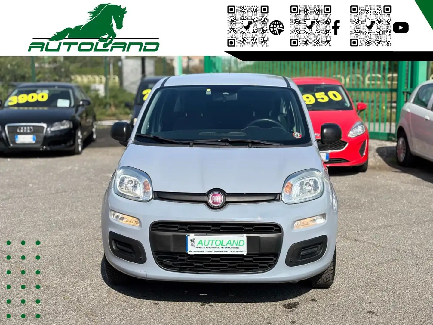 Fiat Panda 1.2 Easy OK NEO PATENTATI Grigio - 2