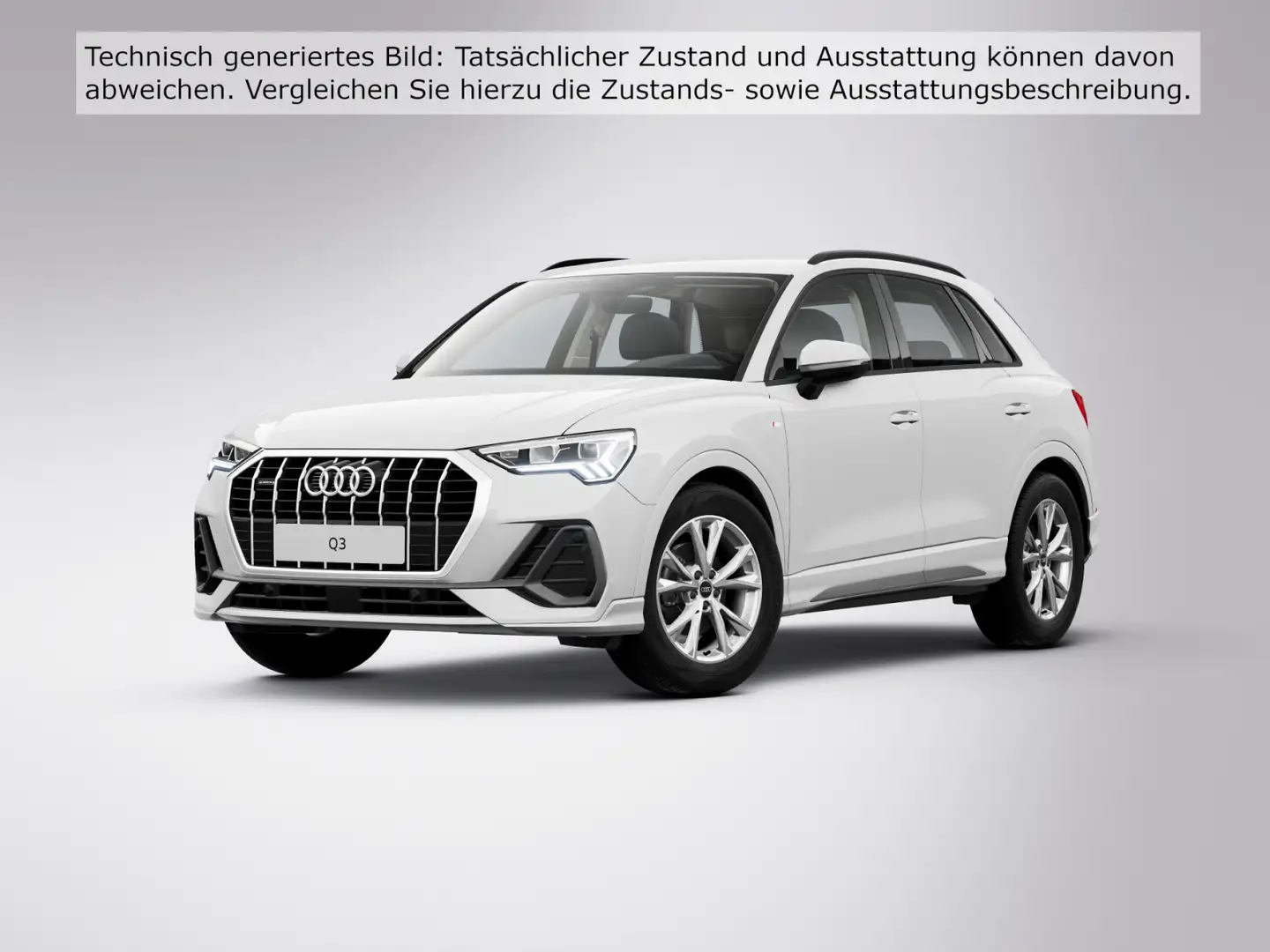 Audi Q3 35 TDI quattro S line*Navi*LED*Alu*PDC*Virtua Weiß - 2