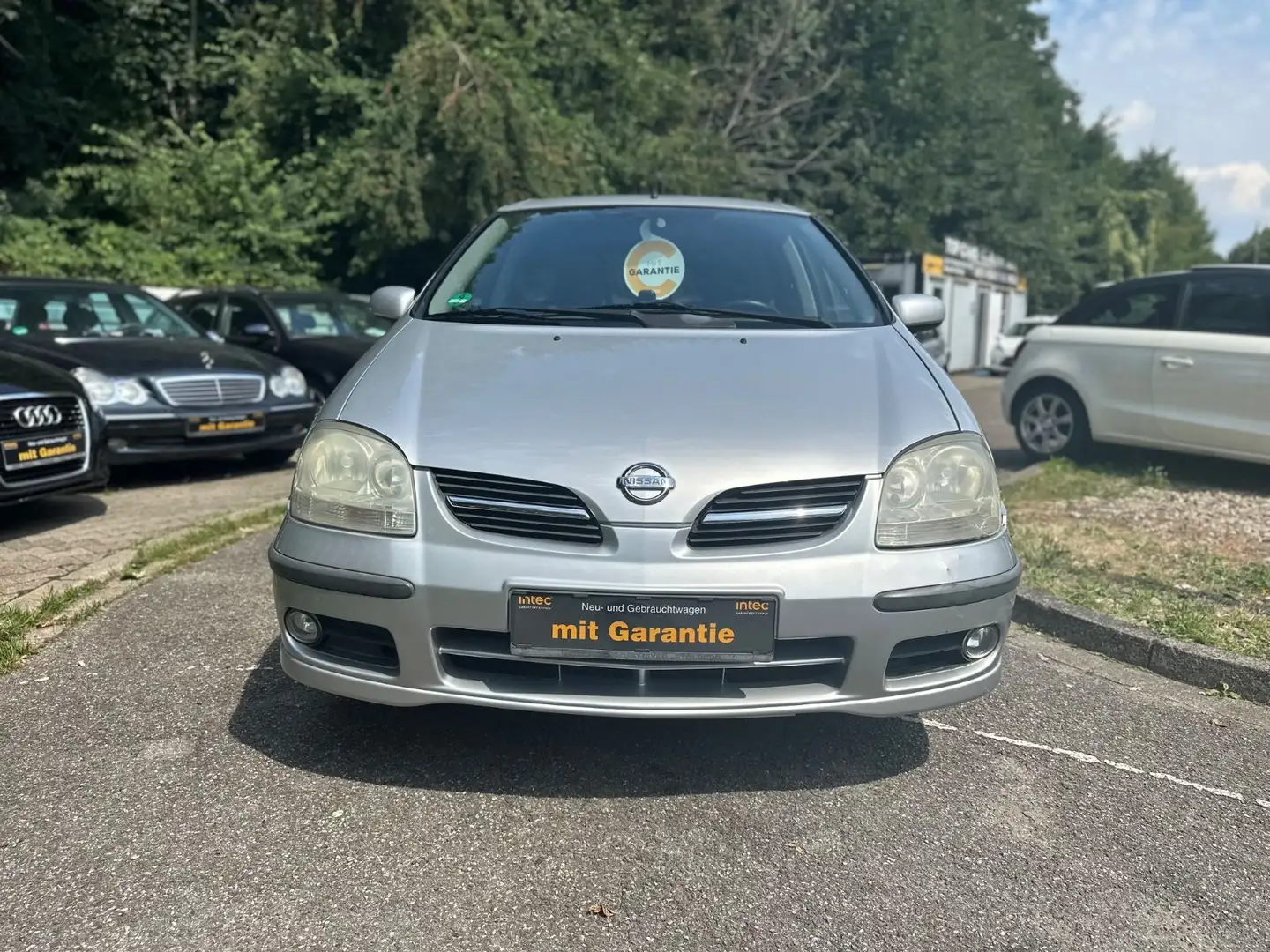 Nissan Almera Tino Visia*Tüv 06/27*Klima*Top* Srebrny - 1