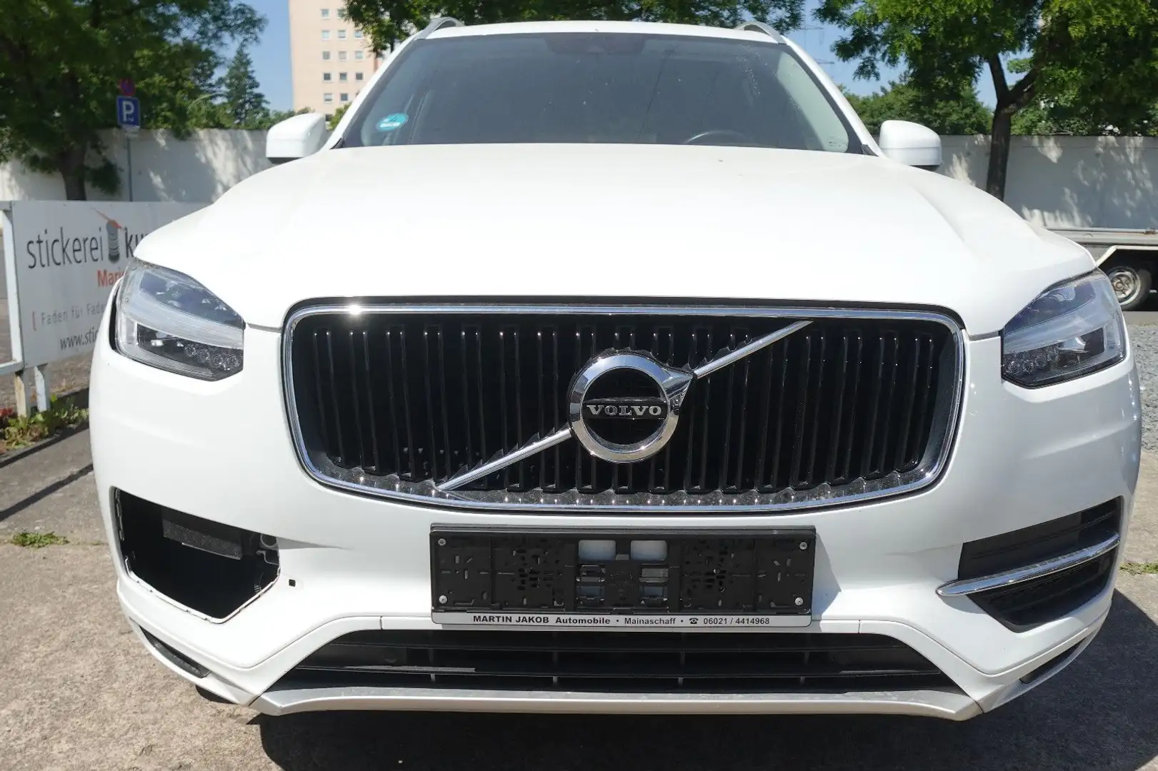 Volvo XC90 XC90 Momentum 2WD+BC+MFL+AUTOMATIK+7SITZE+ Blanc - 2