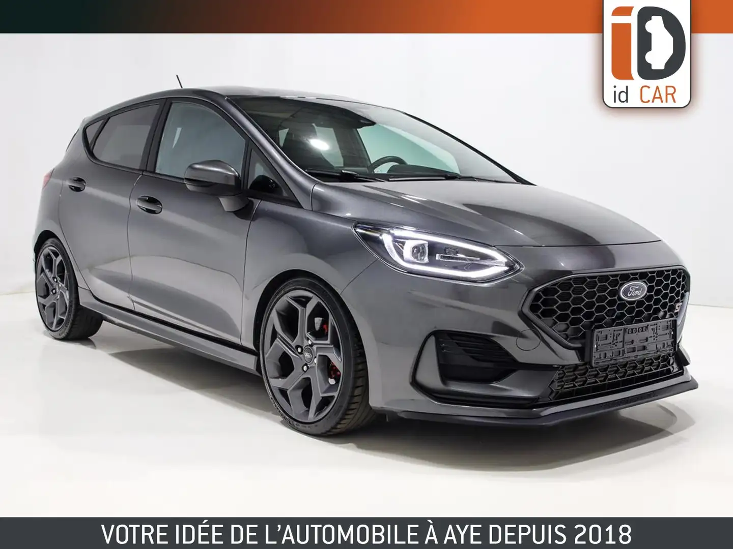 Ford Fiesta ST PERFOMANCE CUIR ALCANTARA LED GPS CAMERA JA18 Gris - 1