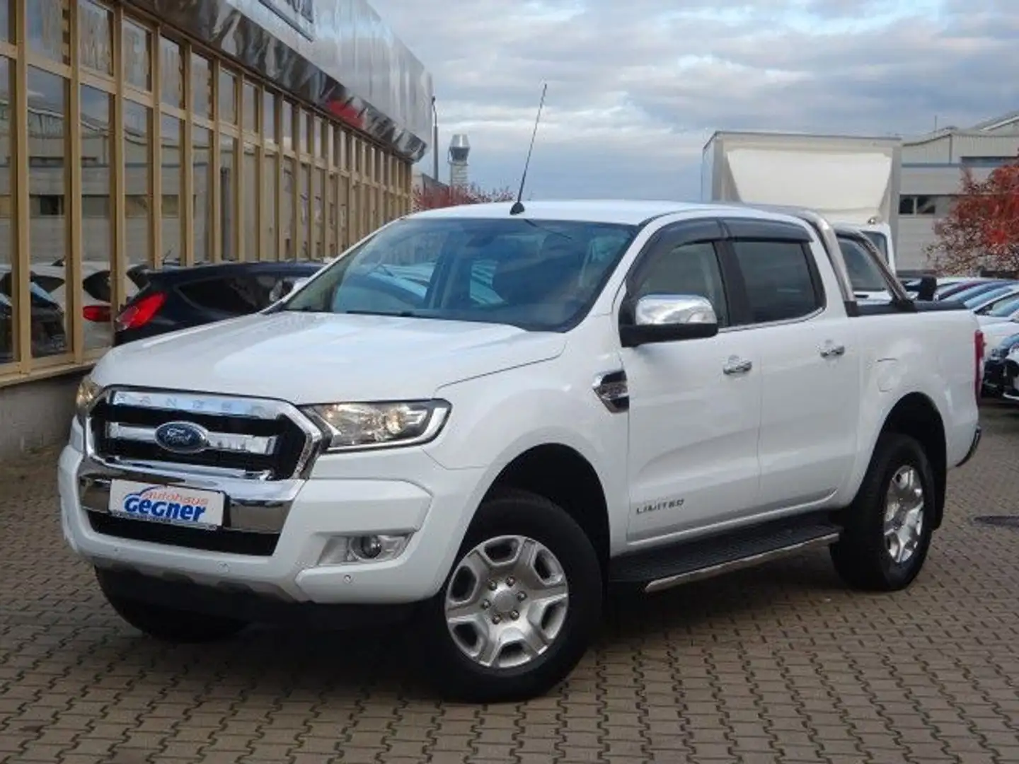 Ford Ranger DK 160PS Autm. Limited 4x4 Rollo AHK Blanc - 2