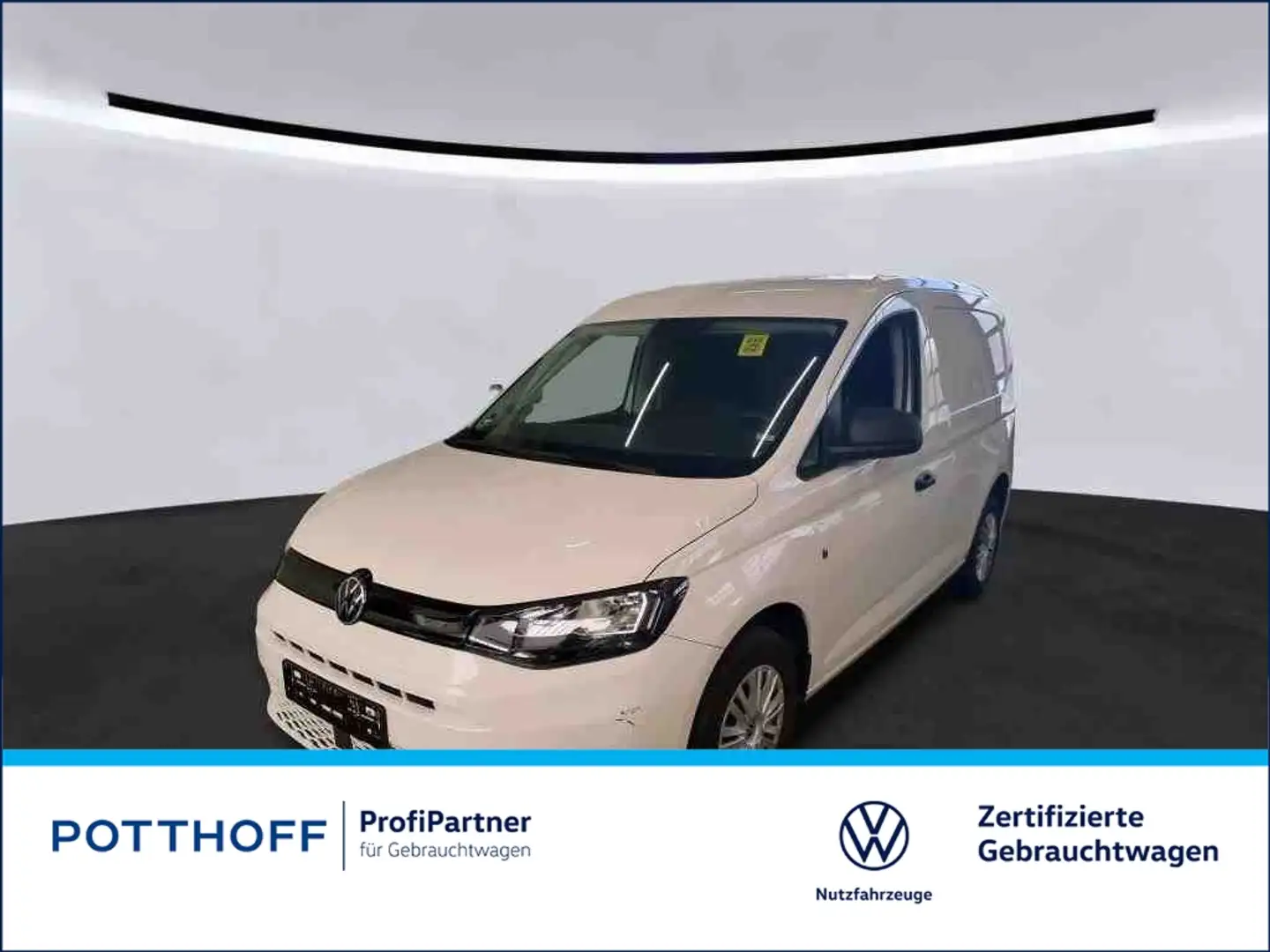 Volkswagen Caddy Cargo 2.0 TDI AHK KLIMA SITZHZG DAB+ Weiß - 1