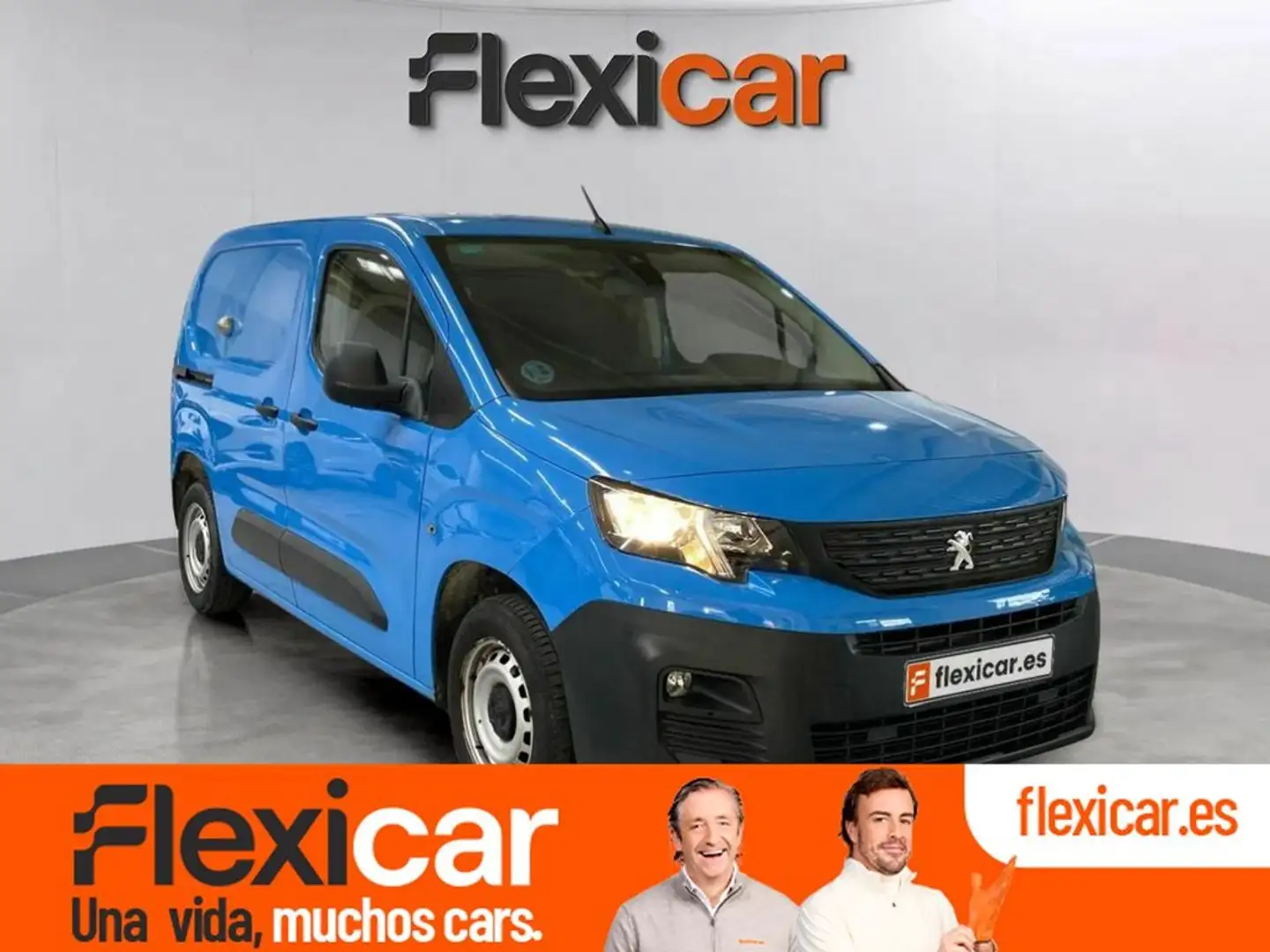 Peugeot Partner Furgón Diesel 1.6BlueHDI Premium Standard 600kg 7 Azul - 1
