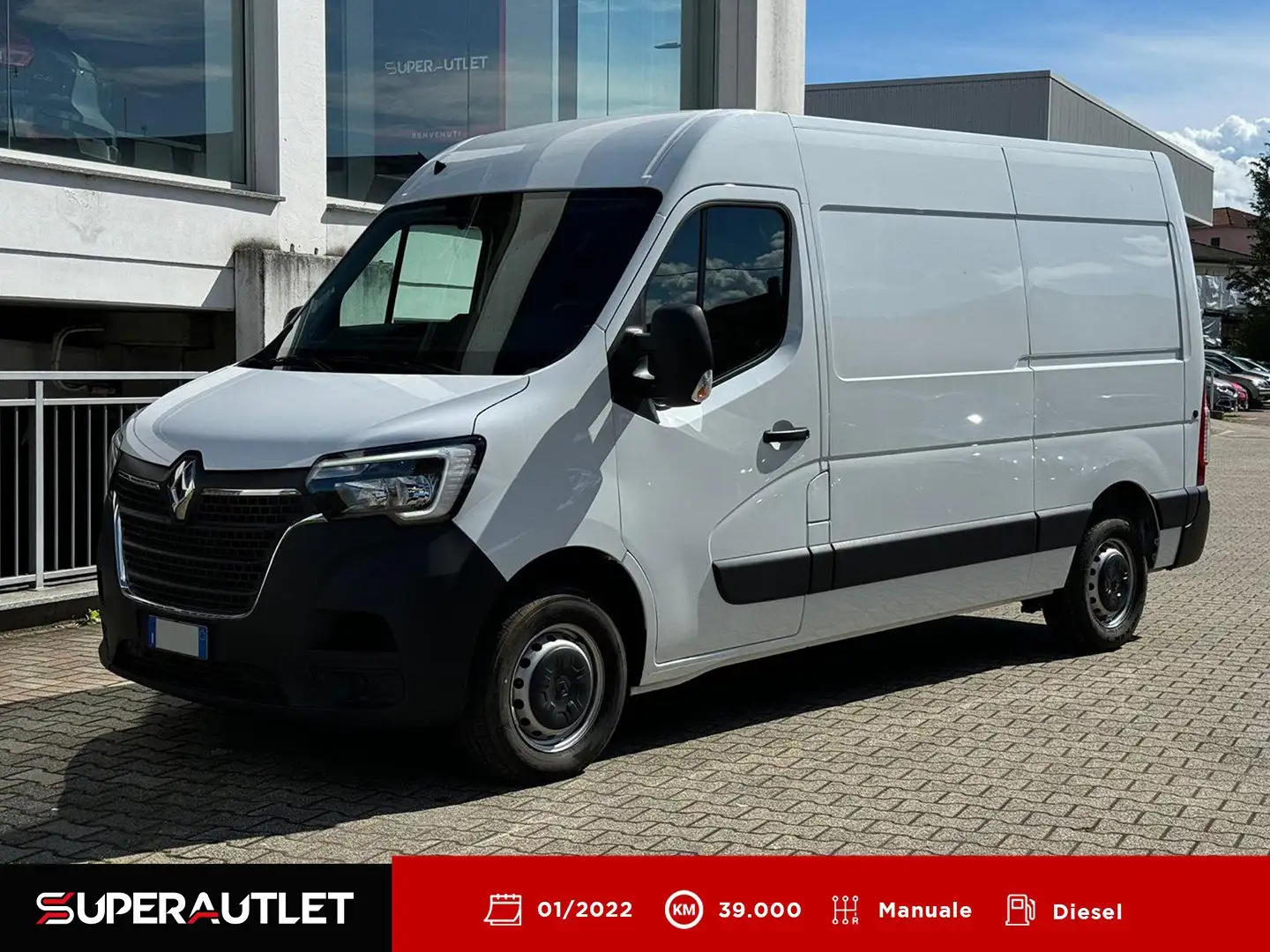 Renault Master T33 2.3 dci 135cv L2H2 Ice Bianco - 1