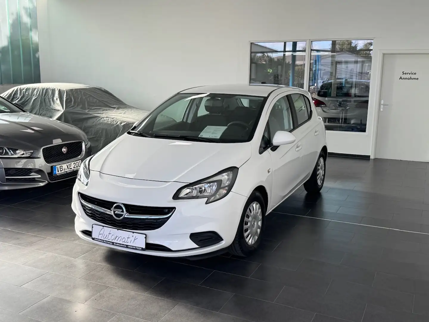 Opel Corsa Corsa 5-Türer 1.4 Automatik Selection, Klima, Blanc - 1