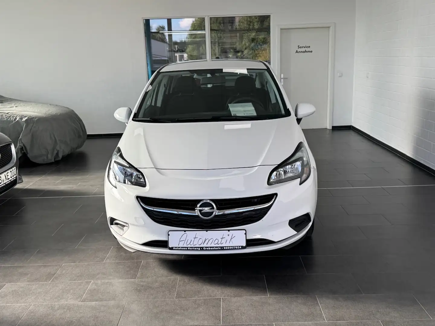 Opel Corsa Corsa 5-Türer 1.4 Automatik Selection, Klima, Blanc - 2