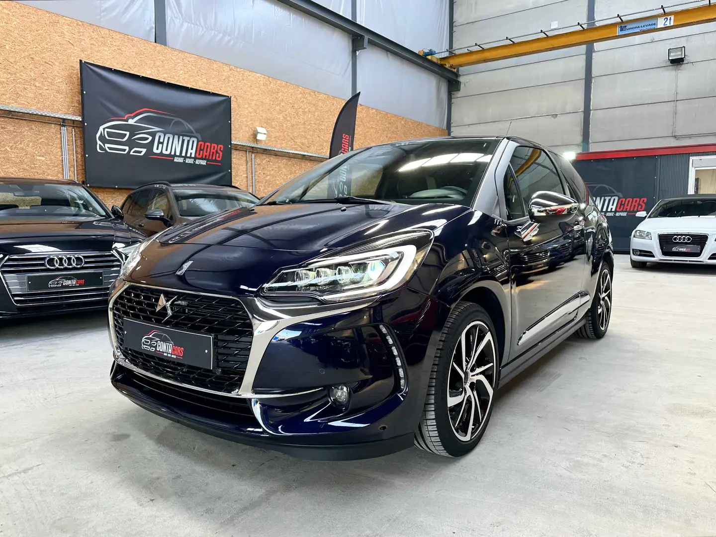 DS Automobiles DS 3 *GARANTIE 12 MOIS* 1.2 So Chic S Niebieski - 1